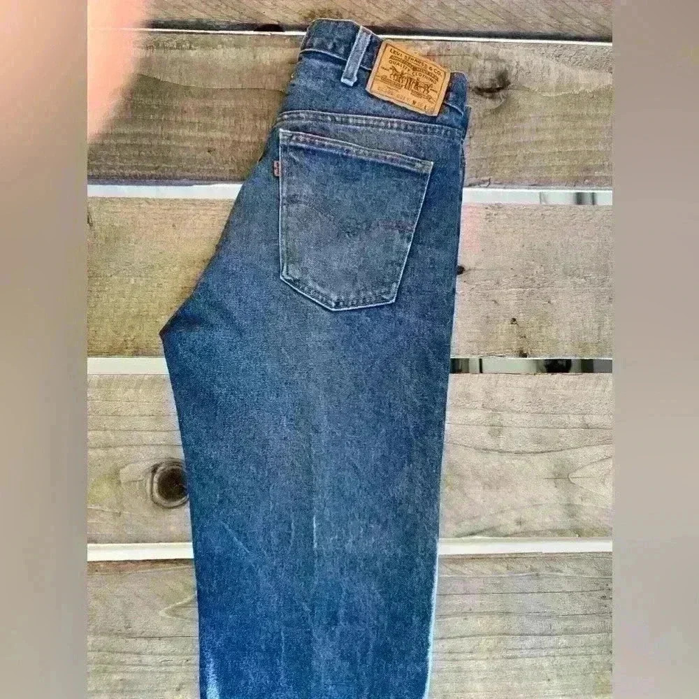 Vintage Levi's Levi Strauss & Co Orange Label Tag Denim Jeans Western Retro